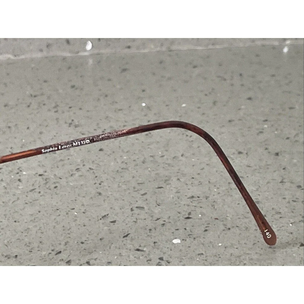 Sophia Loren Zyloware 53-18-140 M135 Eyeglasses FRAMES ONLY Half RIm